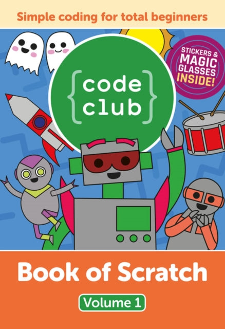 Book cover of: Code Club Book of Scratch. By: Russell Barnes