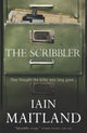 Book cover of: Scribbler. By: Iain Maitland