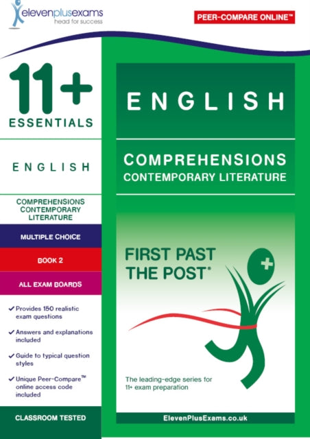 Book cover of: 11+ English Comprehensions: Contemporary Literature Book 2