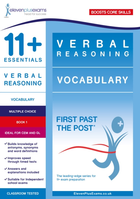 11+ Essentials Verbal Reasoning: Vocabulary Book 1