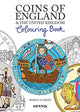 Book cover of: Coins of England Colouring Book. By: Rebecca Green