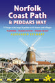 Book cover of: Norfolk Coast Path and Peddars Way Trailblazer Walking Guide 2e. By: Alexander Stewart