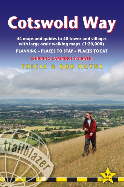 Cotswold Way Trailblazer Walking Guide 5e 9781912716418 Tricia Hayne