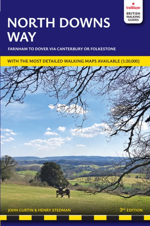 North Downs Way Trailblazer Walking Guide 3e