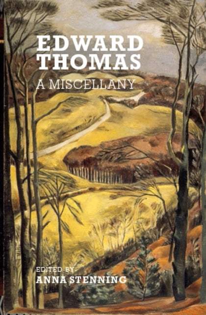 Book cover of: Edward Thomas. By: Anna Stenning