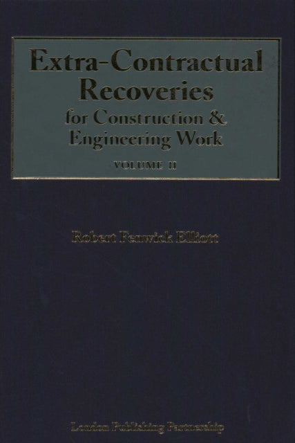 Extra-Contractual Recoveries for Construction and Engineering Work