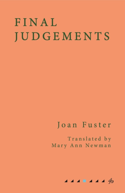 Book cover of: Final Judgements. By: Joan Fuster