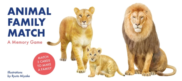 Book cover of: Animal Family Match. By: Illustrated by