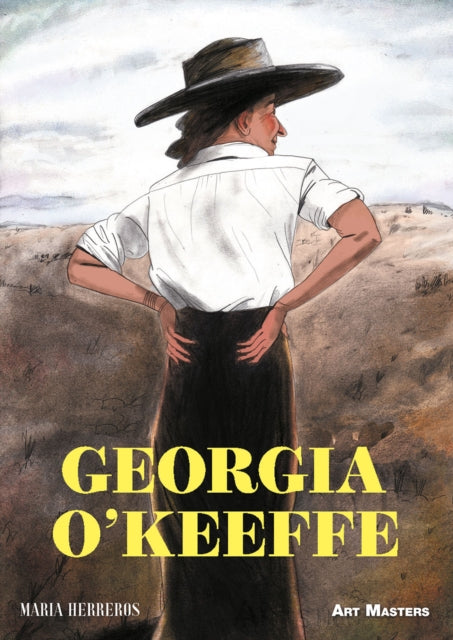 Book cover of: Georgia O’Keeffe. By: María Herreros