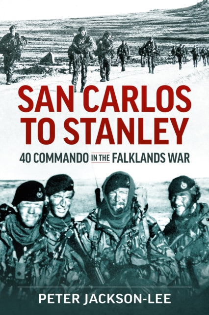 Book cover of: San Carlos to Stanley. By: Peter Jackson-Lee