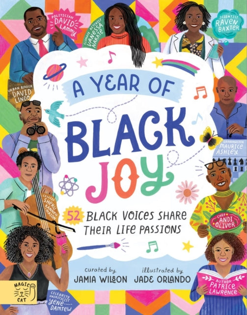 Book cover of: Year of Black Joy. By: Jamia Wilson