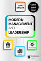 Book cover of: Modern Management And Leadership. By: Jon Bright