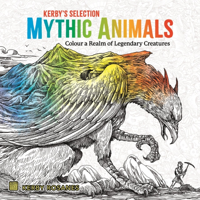 Book cover of: Mythic Animals. By: Kerby Rosanes