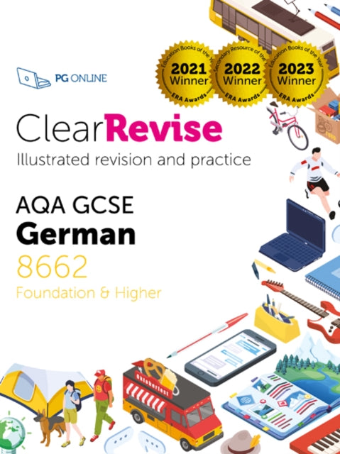 Book cover of: ClearRevise AQA GCSE German 8662