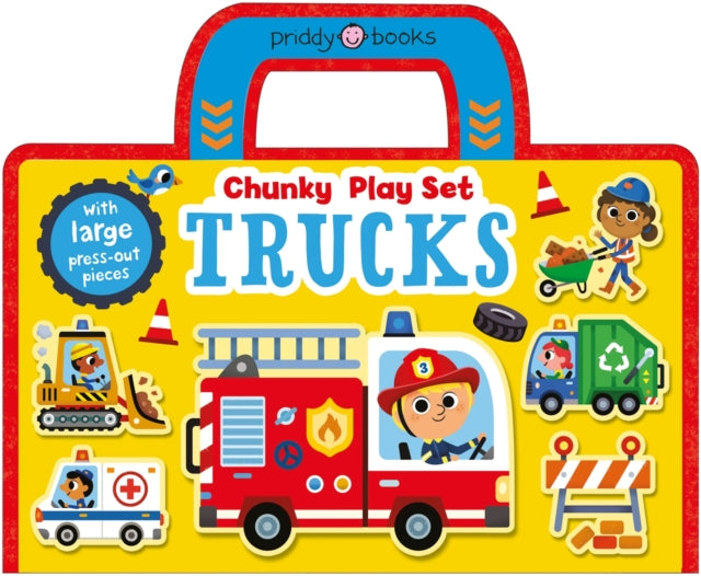 Book cover of: Chunky Play Set Trucks. By: Roger Priddy
