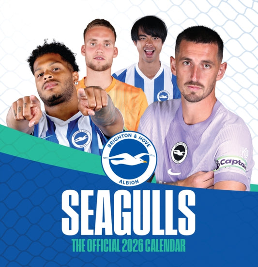 Book cover of: Official Seagulls Desk Calendar 2026