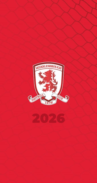 Book cover of: Official Middlesbrough Diary 2026