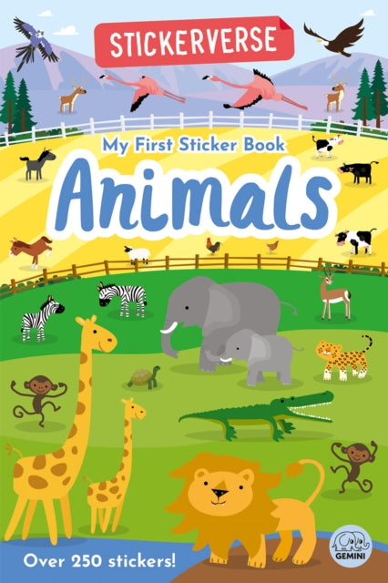 Book cover of: Stickerverse: My First Sticker Book Animals
