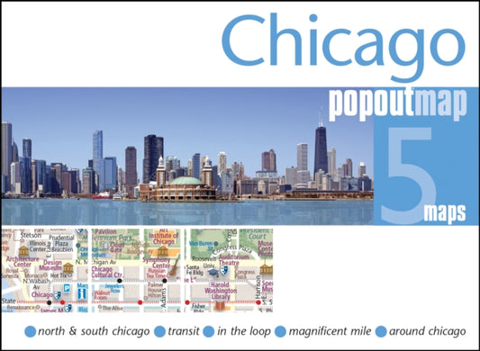 Book cover of: Chicago PopOut Map