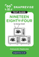Book cover of: SnapRevise Nineteen Eighty-Four (1984) Text Guide for English Literature