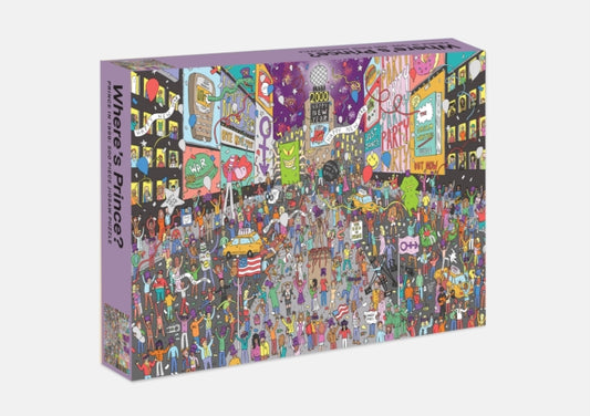 Book cover of: Where's Prince? Prince in 1999. By: Kev Gahan