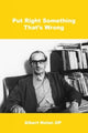 Book cover of: Put Right Something That's Wrong. By: Albert Nolan