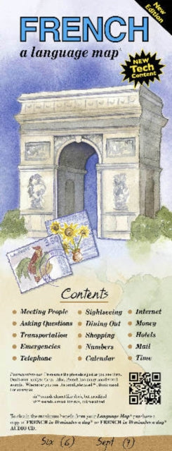 Book cover of: FRENCH a language map. By: Kristine K. Kershul