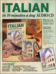 Book cover of: ITALIAN in 10 minutes a day BOOK + AUDIO. By: Kristine K. Kershul