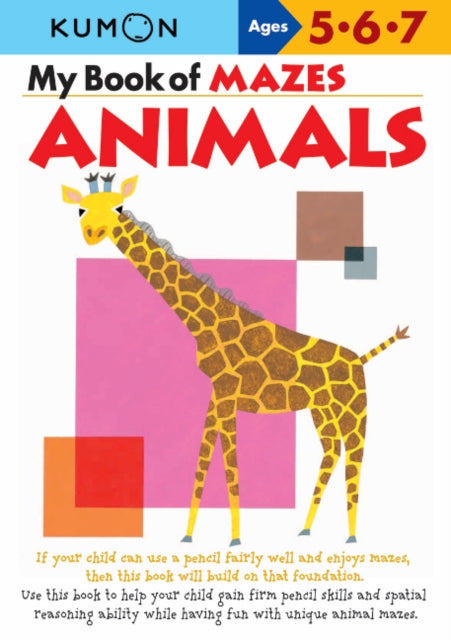 Book cover of: My Book Of Mazes: Animals
