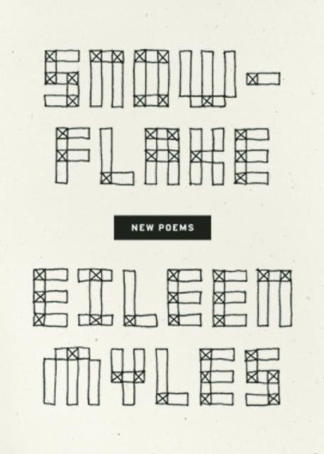 Book cover of: Snowflake / different streets. By: Eileen Myles
