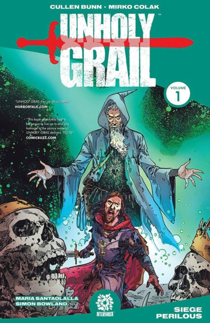 Book cover of: Unholy Grail Vol. 1. By: Cullen Bunn