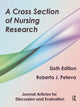 Book cover of: Cross Section of Nursing Research. By: Roberta J. Peteva