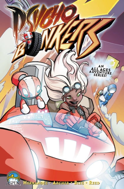 Book cover of: Psycho Bonkers Volume 1. By: Adam Archer