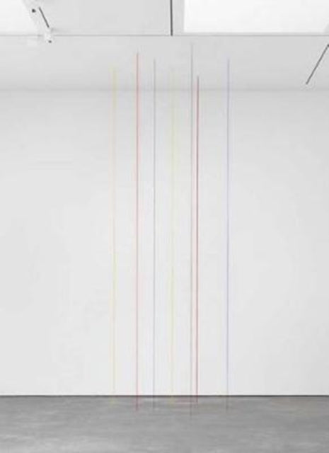 Book cover of: Fred Sandback: Vertical Constructions. By: Fred Sandback