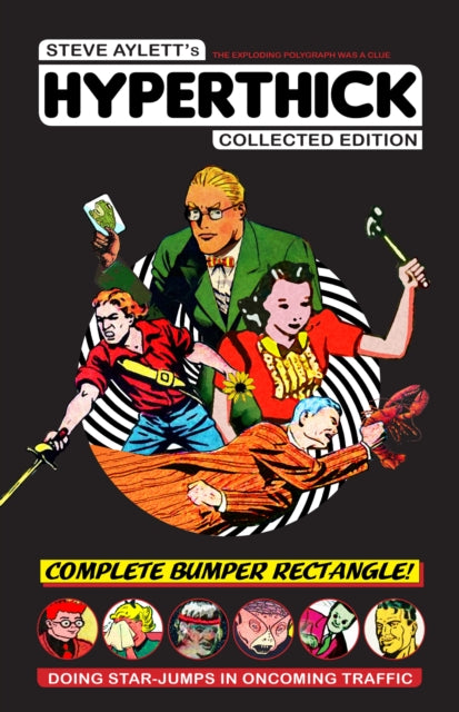 Book cover of: Hyperthick. By: Steve Aylett