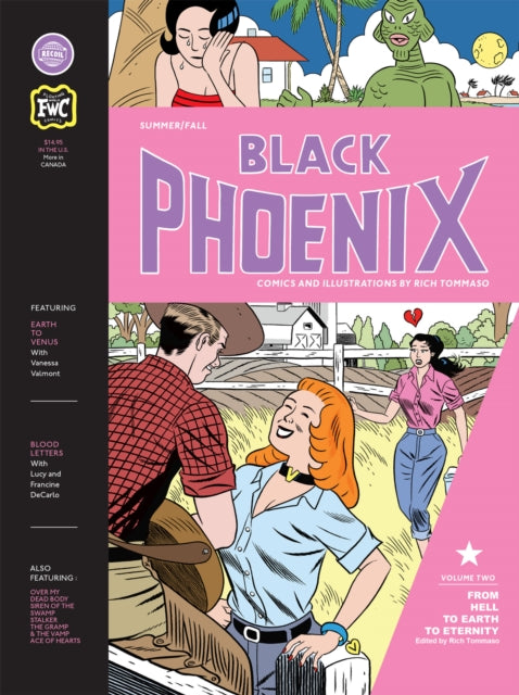 Book cover of: Black Phoenix Vol. 2. By: Rich Tommaso