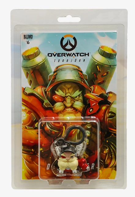 Book cover of: Overwatch Torbjorn Comic Book and Backpack Hanger. By: Robert Brooks