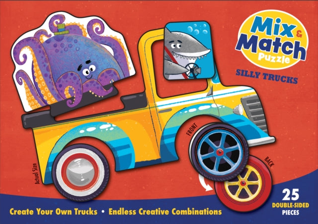 Book cover of: Mix & Match Puzzle: Silly Trucks