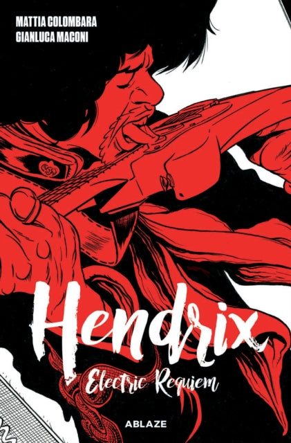 Book cover of: Hendrix: Electric Requiem. By: Gianluca Maconi