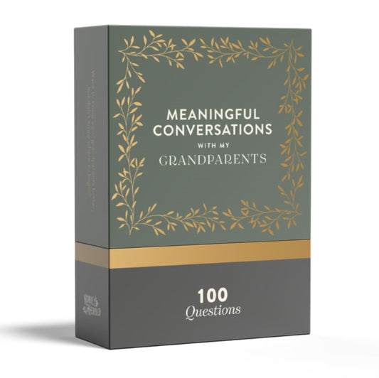 Book cover of: Meaningful Conversations with My Grandparents: 100 Interactive Conversation Cards for Families