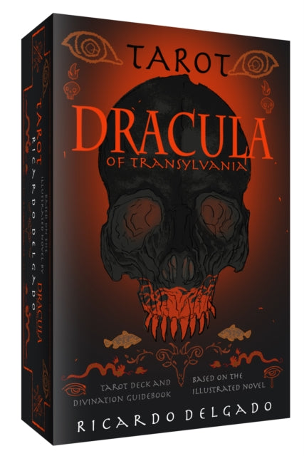 Book cover of: Dracula of Transylvania Tarot Card Set