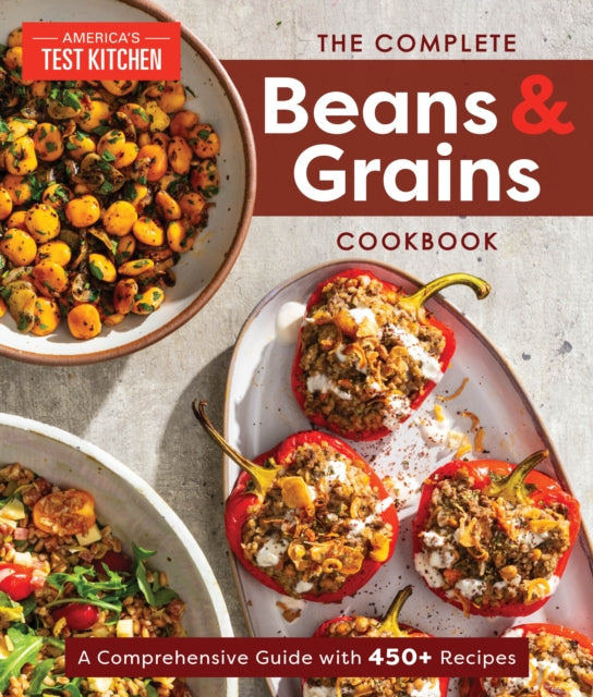 Book cover of: Complete Beans and Grains Cookbook. By: America's Test Kitchen