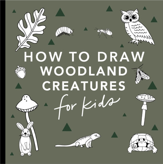 Book cover of: Mushrooms & Woodland Creatures: How to Draw Books for Kids with Woodland Creatures, Bugs, Plants, and Fungi. By: Alli Koch
