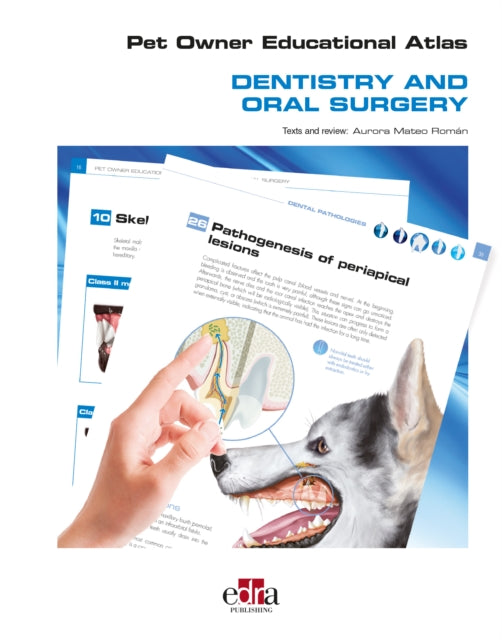 Book cover of: Pet Owner Educational Atlas - Dentistry and Oral Surgery. By: Aurora Román