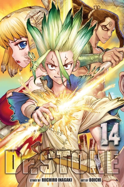 Book cover of: Dr. STONE, Vol. 14. By: Riichiro Inagaki