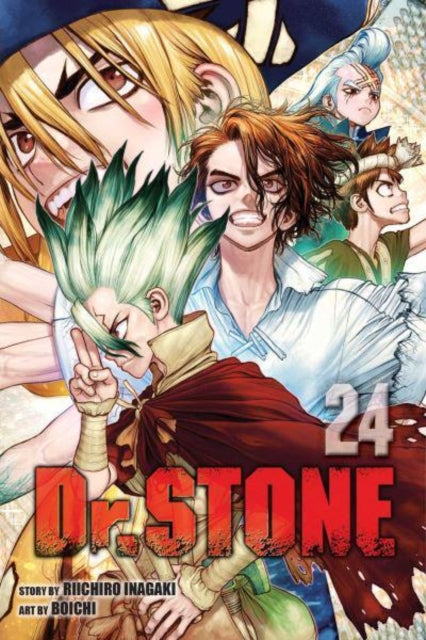 Book cover of: Dr. STONE, Vol. 24. By: Riichiro Inagaki