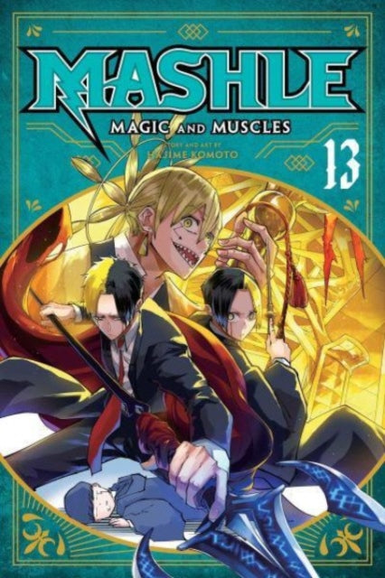 Book cover of: Mashle: Magic and Muscles, Vol. 13. By: Hajime Komoto