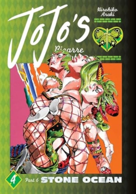 Book cover of: JoJo's Bizarre Adventure: Part 6--Stone Ocean, Vol. 4. By: Hirohiko Araki