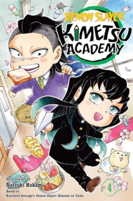 Book cover of: Demon Slayer: Kimetsu Academy, Vol. 4