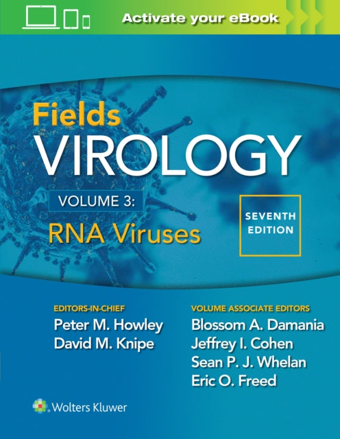 Book cover of: Fields Virology: RNA Viruses. By: HOWLEY